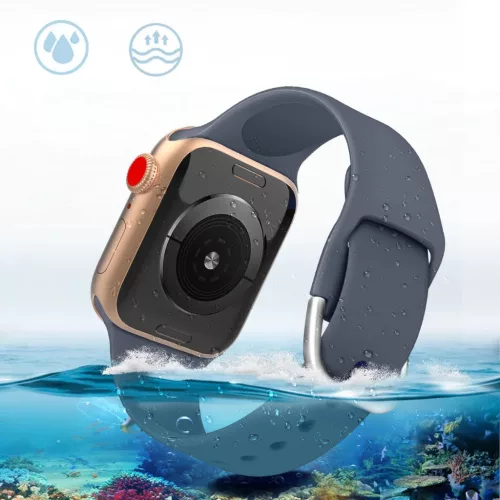 Apple Watch 4/5/6/7/8/SE/Ultra (42/44/45/49mm) Silicone APS óraszíj -9145576259283 2 kép