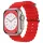 Apple Watch (38/40/41mm) óceán szilikon óraszíj piros Alphajack- 1 kép
