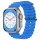 Apple Watch (38/40/41mm) óceán szilikon óraszíj tengerkék Alphaja- 1 kép