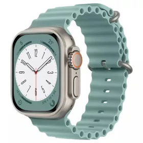 Apple Watch 4/5/6/7/8/SE/Ultra (42/44/45/49mm) óceán szilikon órasz- 1 kép