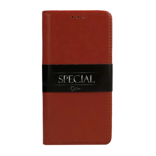 iPhone 14 Pro Max Book Special bőr fliptok barna-5900217949497 6 kép