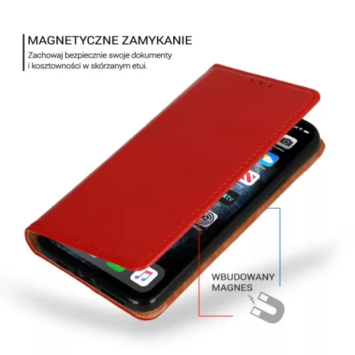iPhone 14 Pro Max Book Special bőr fliptok piros-5900217949510 1 kép