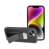 iPhone 14 Plus Forcell Leather Kickstand tok fekete-5903396164996 2 kép