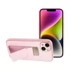 iPhone 14 Plus Forcell Leather Kickstand tok rózsaszín-5903396165009 9 kép