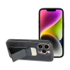 iPhone 14 Pro Forcell Leather Kickstand tok fekete-5903396164569 7 kép