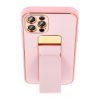 iPhone 14 Pro Forcell Leather Kickstand tok rózsaszín-5903396164590 4 kép