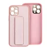 iPhone 14 Pro Forcell Leather Kickstand tok rózsaszín-5903396164590 7 kép