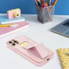 iPhone 14 Pro Forcell Leather Kickstand tok rózsaszín-5903396164590 10 kép