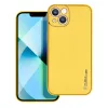 iPhone 14 Plus Forcell Leather tok sárga-5903396165030 1 kép