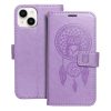 iPhone 14 Forcell MEZZO álomfogó mintás fliptok lila-5903396166006 1 kép