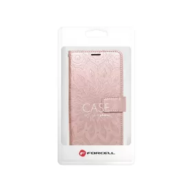 iPhone 14 Forcell MEZZO mandala mintás fliptok rose gold-5903396165986 1 kép
