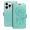 iPhone 14 Pro Forcell MEZZO álomfogó mintás fliptok zöld-5903396166037 2 kép
