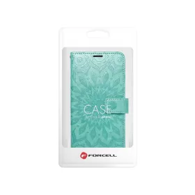 iPhone 14 Pro Forcell MEZZO mandala mintás fliptok zöld-5903396166013 1 kép