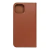 iPhone 14 Plus Forcell Smart Pro bőr fliptok barna-5903396165887 9 kép