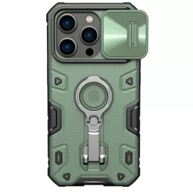 iPhone 14 Pro Nillkin CamShield Armor Pro tok sötétzöld-6902048248700 2 kép