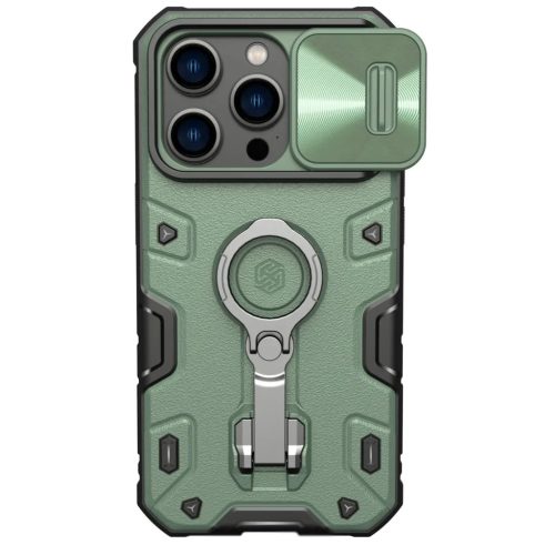 iPhone 14 Pro Nillkin CamShield Armor Pro tok sötétzöld-6902048248700 2 kép