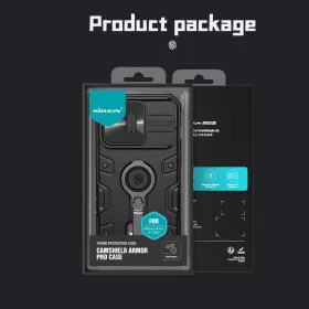 iPhone 14 Pro Nillkin CamShield Armor Pro tok sötétzöld-6902048248700 1 kép