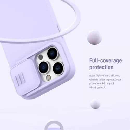 iPhone 14 Pro Nillkin CamShield Silky Magsafe kompatibilis szilikon to-6902048249431 1 kép