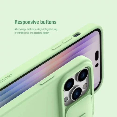 iPhone 14 Pro Nillkin CamShield Silky Magsafe kompatibilis szilikon to-6902048249431 7 kép