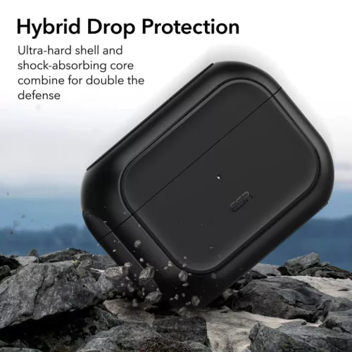 Airpods Pro 1/2 ESR Orbit Halolock MagSafe kompatibilis tok fekete-4894240171646 6 kép