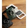Samsung Galaxy Z Flip 4 Ringke Folio Signature valódi bőr tok vállp-8809881261256 10 kép