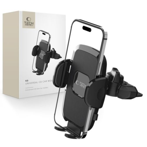 Tech-Protect V3 Univerzális CD meghajtóba helyezhető autós telefon-9490713929063 8 kép