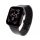 Apple Watch 4/5/6/7/8/SE (38/40/41mm) fém óraszíj fekete Alphajack- 1 kép