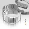 Apple Watch 4/5/6/7/8/SE (38/40/41mm) fém óraszíj ezüst Alphajack- 4 kép