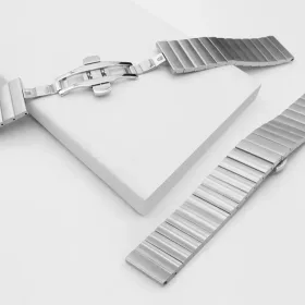Apple Watch (42/44/45/49mm) fém óraszíj arany Alphajack- 2 kép