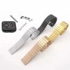 Apple Watch 4/5/6/7/8/SE/Ultra (42/44/45/49mm) fém óraszíj arany Al- 3 kép