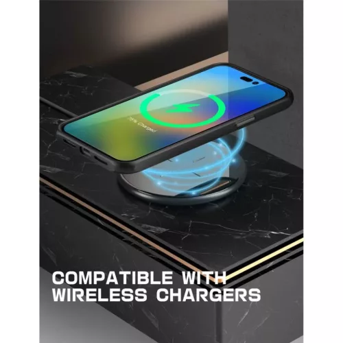  iPhone 14 Pro Max Fekete Supcase UB Mag MagSafe kompatibilis tok-843439120037 7 kép