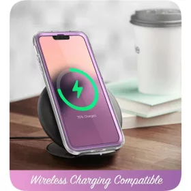  iPhone 14 Plus Lila Supcase Cosmo Márvány mintás tok-843439119413 1 kép
