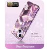 iPhone 14 Plus Supcase Cosmo Márvány mintás tok lila-843439119413 3 kép