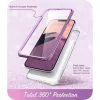  iPhone 14 Plus Lila Supcase Cosmo Márvány mintás tok-843439119413 6 kép
