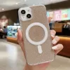 iPhone 14 Pro MagSafe-kompatibilis glitter tok arany Alphajack- 2 kép
