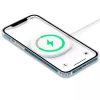 iPhone 14 Plus MagSafe-kompatibilis átlátszó virágmintás tok Alph- 6 kép