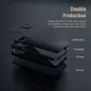 iPhone 14 Plus Nillkin Qin Pro bőr szövet flip tok szürke-6902048249189 6 kép