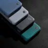 iPhone 14 Plus Nillkin Qin Pro bőr szövet flip tok szürke-6902048249189 8 kép