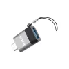 BWOO adapter BZ-35 USB - USB-C szürke OTG-6933654806466 1 kép