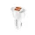 BWOO autós töltő CC52 2x USB 2.1A fehér-6933654802048 1 kép
