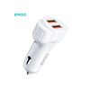 BWOO autós töltő CC52 2x USB 2.1A fehér-6933654802048 3 kép