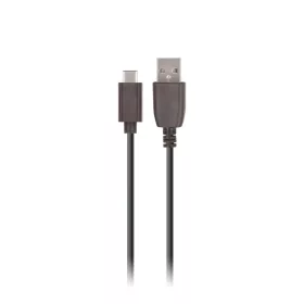 Maxlife kábel USB - USB-C 0.2 m 2A fekete-5900495796158 1 kép