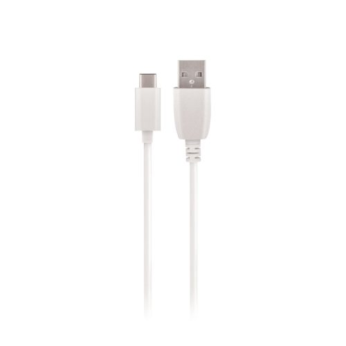 Maxlife kábel USB - USB-C 2,0 m 2A fehér-5900495946324 1 kép