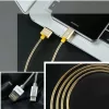 Remax Silver Serpent RC-080a USB/micro USB kábel fém szigeteléssel -6954851276234 5 kép