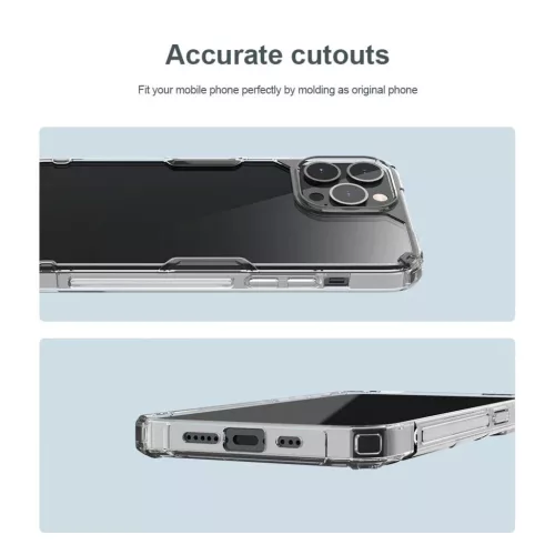 iPhone 14 Pro Nillkin Nature TPU Pro tok sötétlila-6902048257108 5 kép