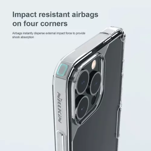 iPhone 14 Pro Max Nillkin Nature TPU Pro tok sötétlila-6902048257122 6 kép