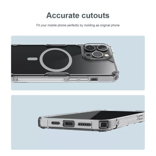 iPhone 14 Pro Nillkin Nature TPU Pro Magnetic Tok sötétlila-6902048257139 1 kép