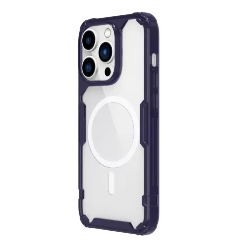 iPhone 14 Pro Nillkin Nature TPU Pro Magnetic Tok sötétlila-6902048257139 5 kép
