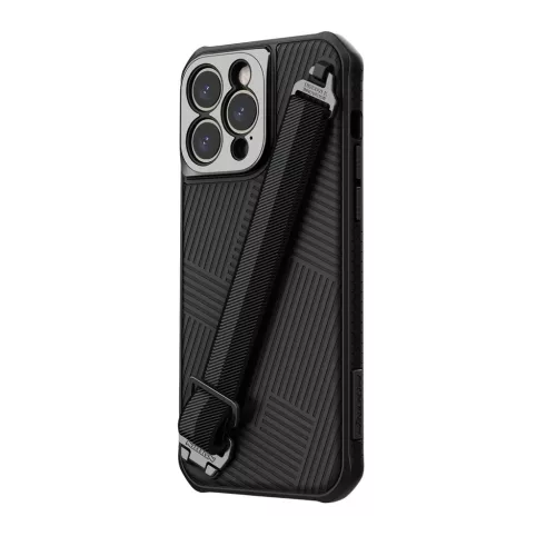 iPhone 14 Pro Max Nillkin Strap tok fekete-6902048256804 4 kép