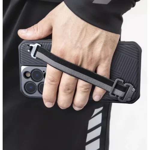 iPhone 14 Pro Max Nillkin Strap tok fekete-6902048256804 9 kép